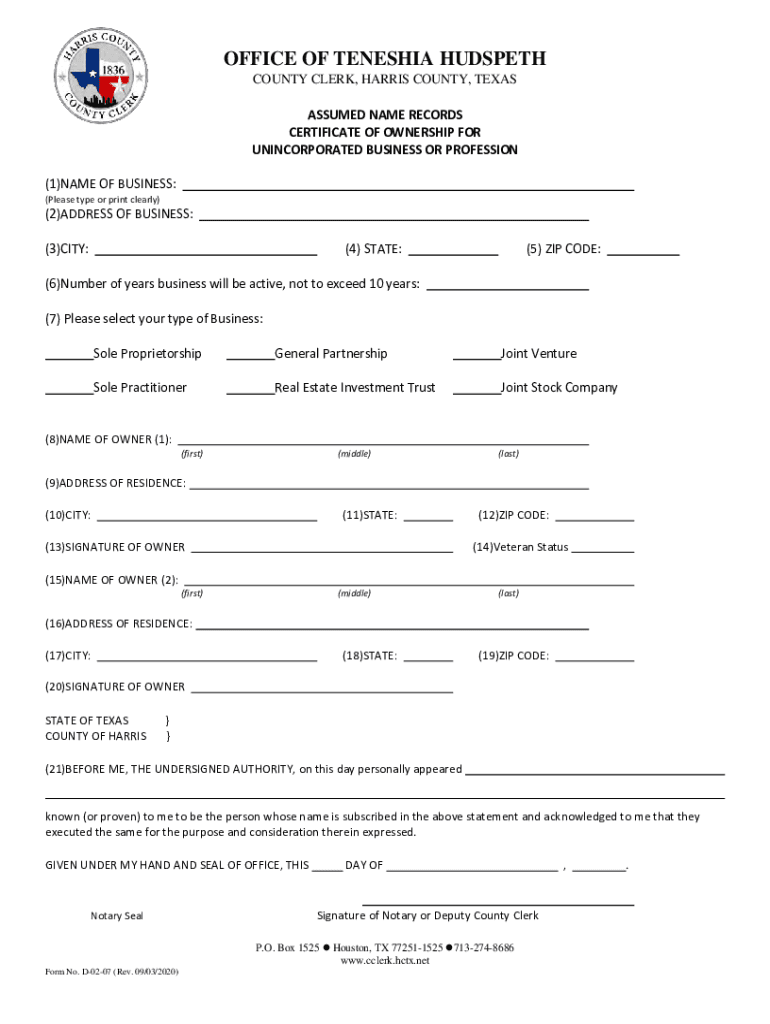 Reserve An Appointment Harris County Clerk s Office Fill Out And Sign 