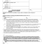 Subpoena Records Form Fill Out And Sign Printable PDF Template SignNow