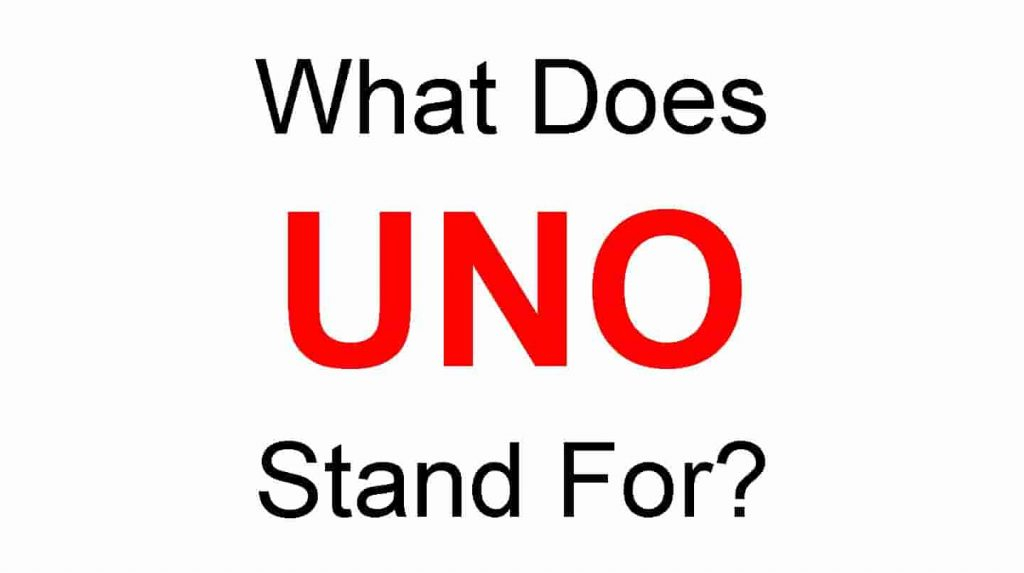 UNO Full Form What Does UNO Stand For Student Tube