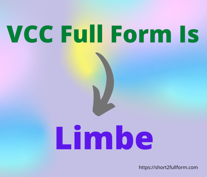 What Is The Full Form Of VCC VCC Full Form